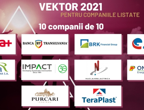 1 din 3 companii listate a obținut peste 9 la evaluarea VEKTOR pentru comunicare excelentă cu investitorii